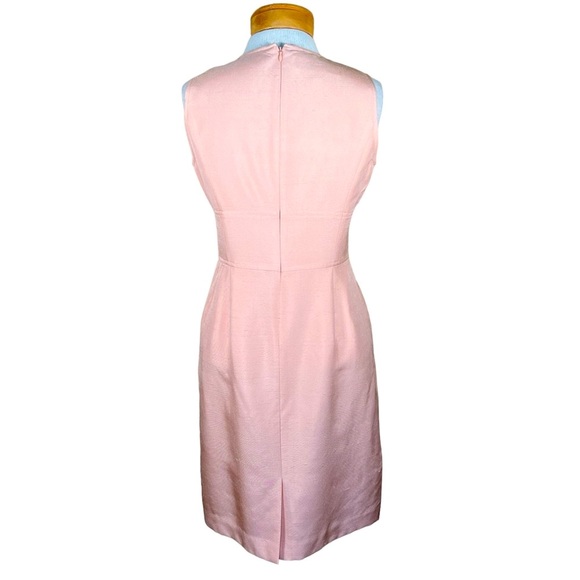 Sara Campbell Petites Women’s Light Peach Silk Tailored Sheath Dress 4 EUC - Picture 6 of 16